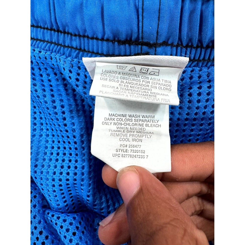 Speedo Swim Shorts Mens XL Blue Mesh Lined Relaxed Fit Training Trunks 7320182 - Picture 4 of 12